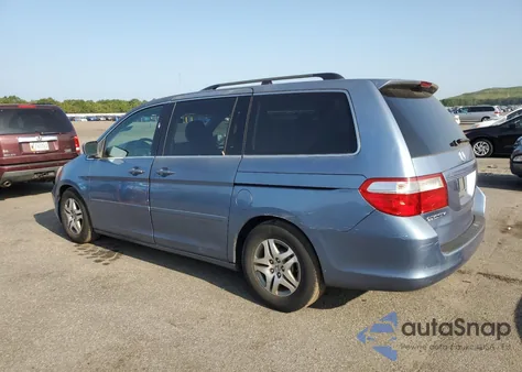 2007 Honda Odyssey Exl z USA, uszkodzony, nr VIN 5FNRL38607B017286